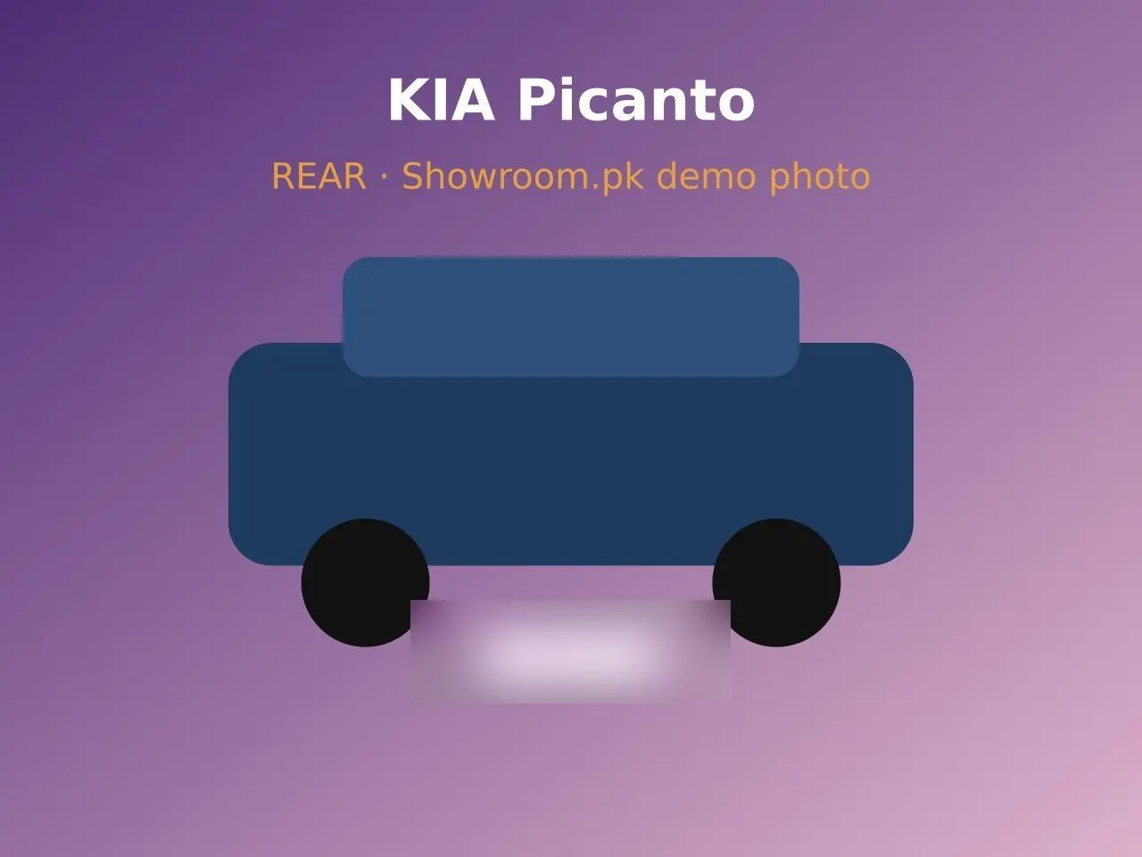 2024 KIA Picanto 1.0 AT — rear