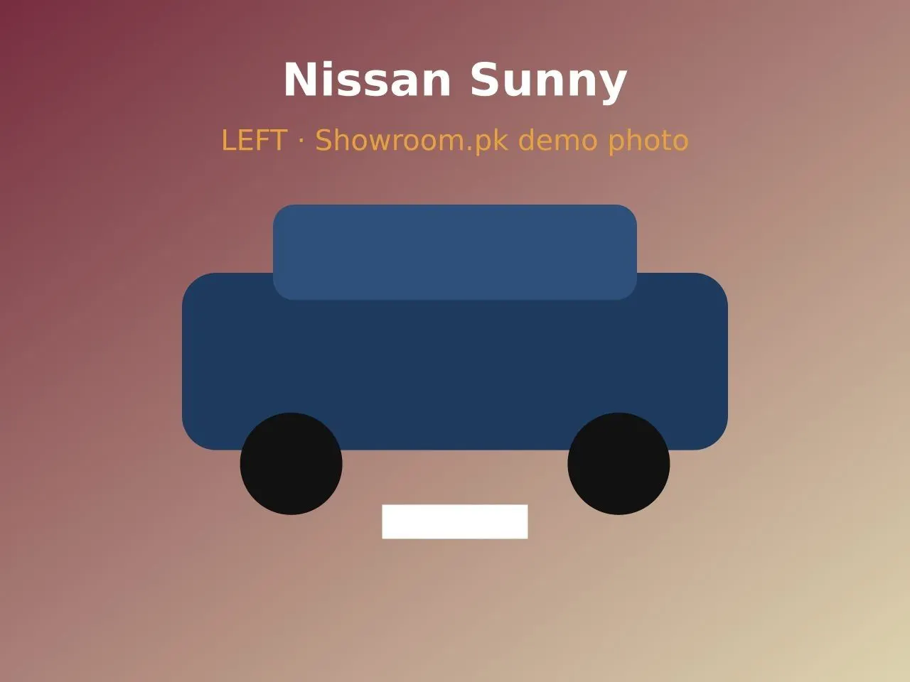2009 Nissan Sunny EX Saloon 1.3 — left